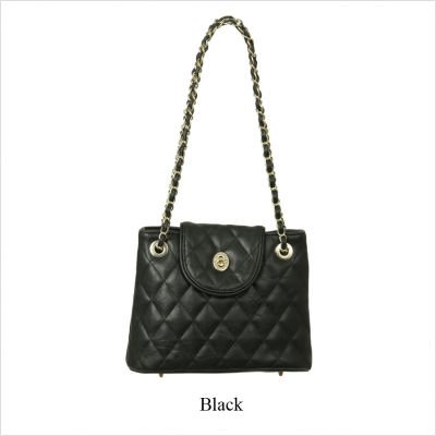 Paul Quilted Faux Leather Small Shoulder Bag Color: Silver