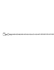 Sterling Silver Rhodium Plated Singapore Chain (1.6mm)