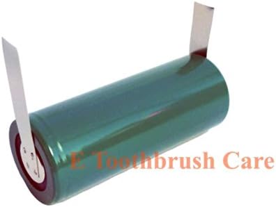 Repair Replacement Battery compatible with Braun Oral-B Professional Care Toothbrush, 42 mm L X 17 mm D, Sanyo OEM 2150 mAh, NiMH