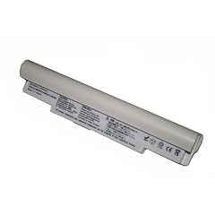 HOCHLEISTUNGS-AKKU 11.1V 7800mAh weiß white pearl für SAMSUNG NC10 NC-10 NC20 NC-20 ND10, ND20, ND 10 20, N110, N120, N130 N 110 120 130 NETBOOK NOTEBOOK SUBNOTEBOOK LAPTOP ersetzt AA-PB6NC6W, AA-PB8NC6B, AA-PB8NC6M
