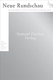 Produkt-Bild: Neue Rundschau 2011/3: Samuel Fischer, Verlag