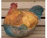 Rooster Portly Large Figure