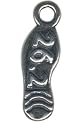 .925 Sterling Silver Marathon Shoe Charm - Runner - 26.2