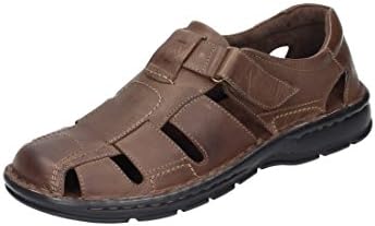 Comfortabel mens flat shoe brown/pink size 46.0 EU