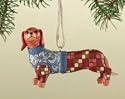 Jim Shore Dachshund Dog Hanging Ornament 4008106