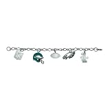 Philadelphia Eagles 5-Charm Bracelet