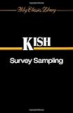 Sampling of populations : methods and applications
