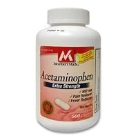 Acetaminophen Generic 500 mg Extra Strength Compare to Tylenol - 500 Caplets