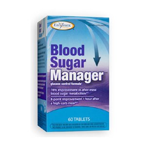 Enzymatic Therapy - Blood Sugar Manager - 60 tabs