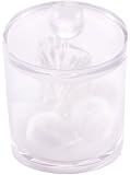 Danielle - Boîte transparente en acrylique pour coton-tiges et boules de coton (Import Grande Bretagne)