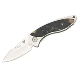 Buck 271 Alpha Dorado, Liner Lock Folding Knife with Camo Handles