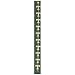 Logo Art Tennessee Volunteers 10K Gold Team Font 7.5 Bracelet