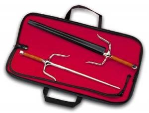 Sai Case Blk w/red lining & zipper