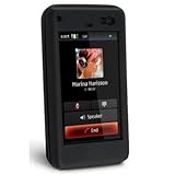 Fosmon Soft Silicone Case fits Nokia N900- Black