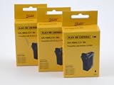 Compatible Brother LC21BK Combo 3-Pack: 3 Black