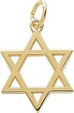 Star Of David Charm by Rembrandt Charms