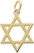 Star Of David Charm by Rembrandt Charms