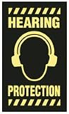 Safety Coil Mats, 3' X 5', HEARING PROTECTION (W/GRAPHIC)