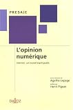 Revue Dalloz-Sirey  / L'opinion numérique : Internet : un nouvel esprit public