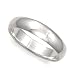 High Polished Sterling Silver 6MM Wedding Band