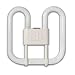 GE 36358 - F552D/830A/T4P/B - 55 Watt Fluorescent Butterfly Light Bulb, 3000K Color Temperature