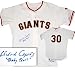 Orlando Cepeda Autographed/Hand Signed M&N San Francisco Baseball Jersey with ''Baby Bull'' Inscript
