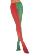 Valentine's Day Jester Sexy Tights Hosiery Leg Wear with Two Tone