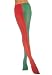 Valentine's Day Jester Sexy Tights Hosiery Leg Wear with Two Tone