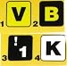 Beam N Read EXTRA BOLD, Large Print Keyboard Stickers, 4 High Contrast Color Combinations for PC & Mac