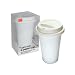 DCI I Am Not a Paper Cup 12-Ounce Porcelain Travel Cup with Lid