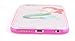 iPhone 6s (4.7) Ariel Disney Princess Holding Apple High Quality Transparent Silicone Case with Solid Bumper