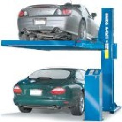 - Bend Pak Single-Post Parking Lift With Extended Lift - 6000-Lb. Capacity, Model# PL-6SPX