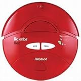 iRobot Roomba Intelligent Floorvac Robotic Vacuum, Red