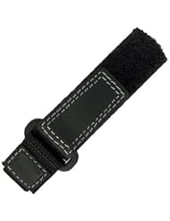 Voguestrap TX982431 Allstrap 13-16mm Black Adjustable-Length Fits Fast-Wrap-Ironman Watchband