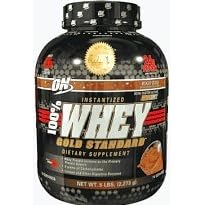Optimum Nutrition Gold Standard 100% Whey, Double Rich Chocolate, 5.15-Pound Tub