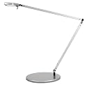 IceLight LED Desk Lamp (Silver) (15"H x 10"W x 20"D)