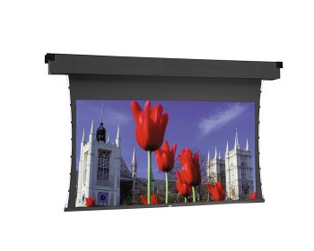 Dalite Tensioned Dual Masking Electrol Letterbox Format To Video Format 60 X 111 Inch High Contrast Cinema Vision Projection Screen - Dalite 90233