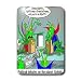Londons Times Funny Society Cartoons - Alien Political Debates - Light Switch Covers - single toggle switch
