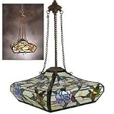 Kichler Peony 3 Light Tiffany Pendant- Dore Bronze