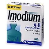 Imodium A-D Anti-Diarrheal Caplets - 24 ea