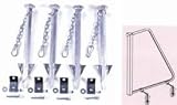 Permanent Goal Ground Anchor Pegs