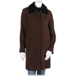 Kristen Blake Women's Faux Persian Collar Wool Topper in Cashmere Blend