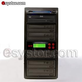 Systor 1 to 5 Burner CD+G Karaoke Duplicator + Built-In USB Connection by Systor