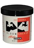 Elbow Grease Personal Hot Cream Lubricant 15 Oz