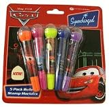 Disney Cars Stamps & Marker set : 5 color set