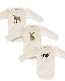 Positively Organic - B-baby Trio Long Sleeve Bodysuit Gift Set
