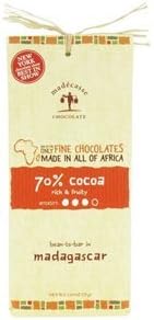 Madecasse 70 Percent Cocoa Chocolate Bar, 2.64 Ounce -- 12 per case. by Madecasse