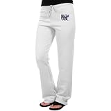 NCAA Coppin State Eagles Ladies Logo Applique Sweatpants - White