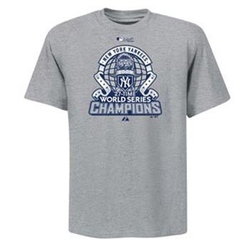 New York Yankees 2009 World Series Champions Clubhouse T-Shirt - S
