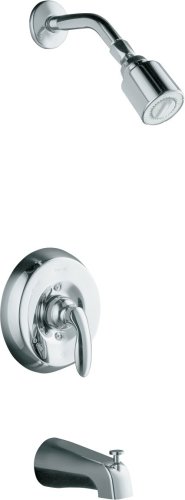 Tub And Shower Set by Kohler - K-T15601-4-VAL in Polished Chrome